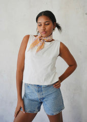 Easter Brunch - Hand Block Printed Cotton Bandana