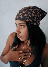 Midnight Ride - Kalamkari Cotton Bandana