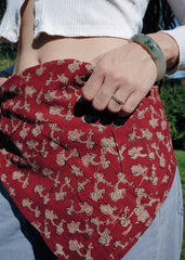 Sunset Ride - Kalamkari Cotton Bandana