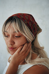 Artichoke Heart - Kalamkari Cotton Bandana