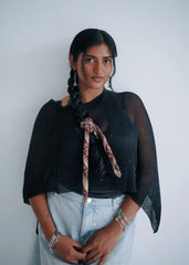 Painted Lady - Kalamkari Cotton Bandana