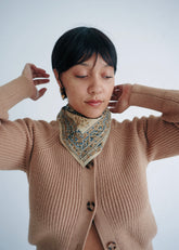 Pine Bouquet - Kalamkari Cotton Bandana