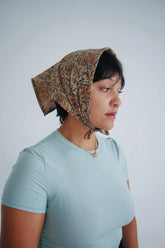 Rosary - Kalamkari Cotton Bandana (KK1472)