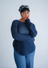 Midnight Feathers - Kalamkari Cotton Bandana