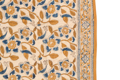 Nectarine - Hand Block Printed Scarf