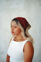 Artichoke Heart - Kalamkari Cotton Bandana