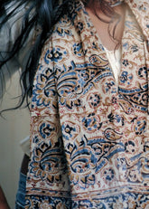 Godavari Banks - Hand Block Printed