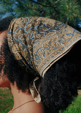 Sahara Rivers - Kalamkari Cotton Bandana