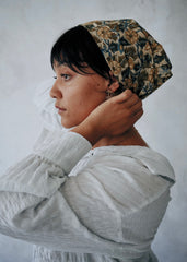 Woven Thistle - Kalamkari Cotton Bandana