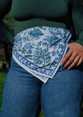 Mykonos - Block Printed Cotton Bandana