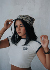 Blue Moon - Kalamkari Cotton Bandana