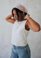 Sketch Book - Hand Block Printed Cotton Bandana