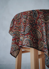 Sun Bleached Brick - Kalamkari Cotton Bandana