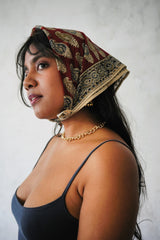 Fishing Line - Kalamkari Cotton Bandana