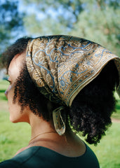 Sahara Rivers - Kalamkari Cotton Bandana