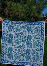 Mykonos - Block Printed Cotton Bandana
