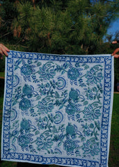 Mykonos - Block Printed Cotton Bandana