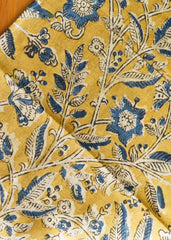 Amber Fern - Kalamkari Cotton XL Wrap