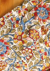 Royal Garden - Kalamkari Cotton XL Wrap