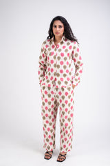 580-309 Whitelotus Women's Pants"parrot co-ords"
