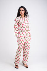 580-309 Whitelotus Women's Pants"parrot co-ords"