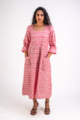595-339 White Lotus "Rummy" Women's long Maxi Dress