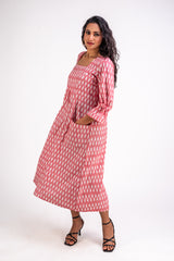 595-339 White Lotus "Rummy" Women's long Maxi Dress