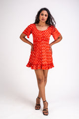 578-333 White Lotus "Dove" women's Short Dress