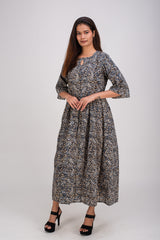 531-141 White Lotus "Tina" Women's long Maxi Dress