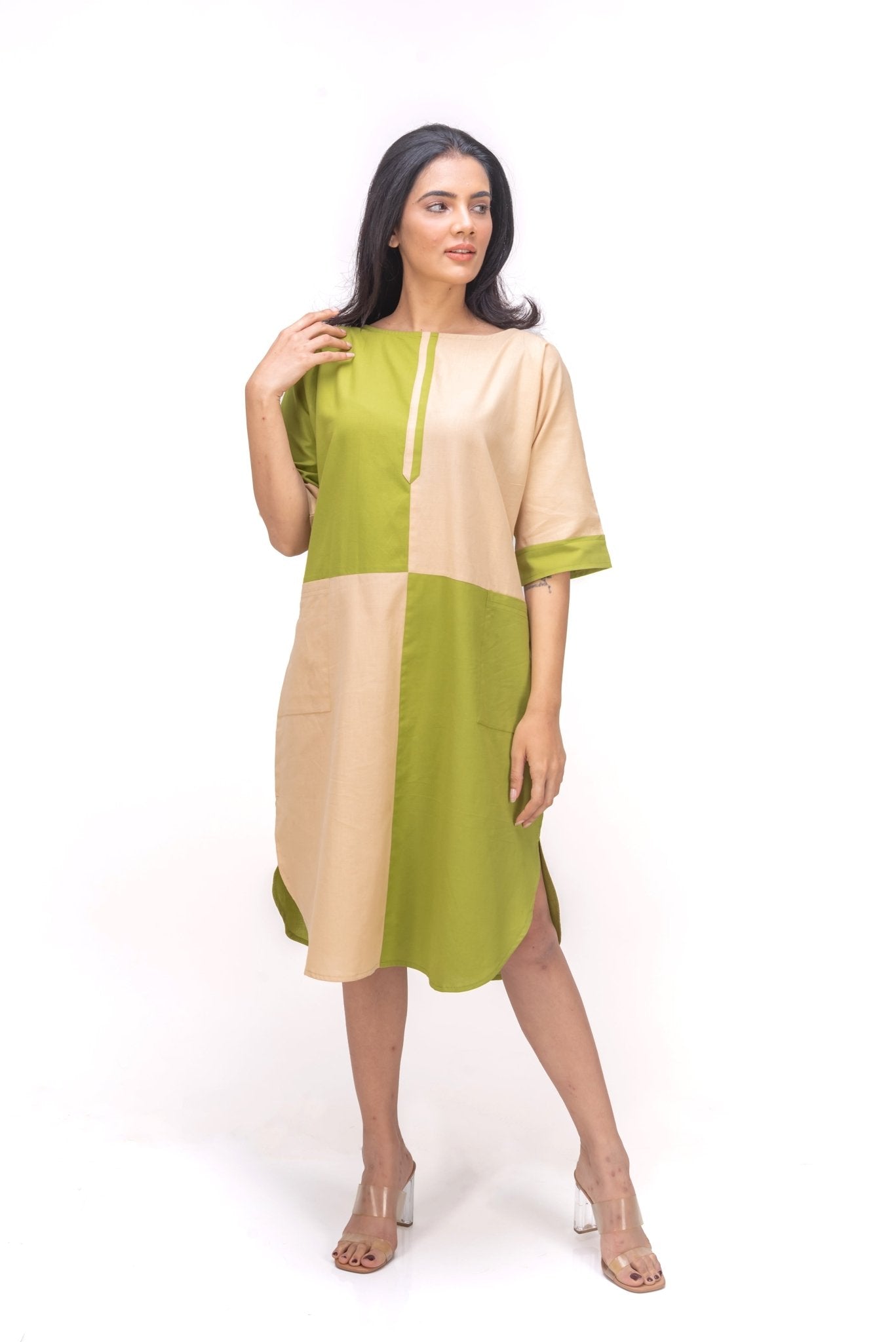 423 - 165 White Lotus "Shinny" Women's Dress - White Lotus Distributors LLC