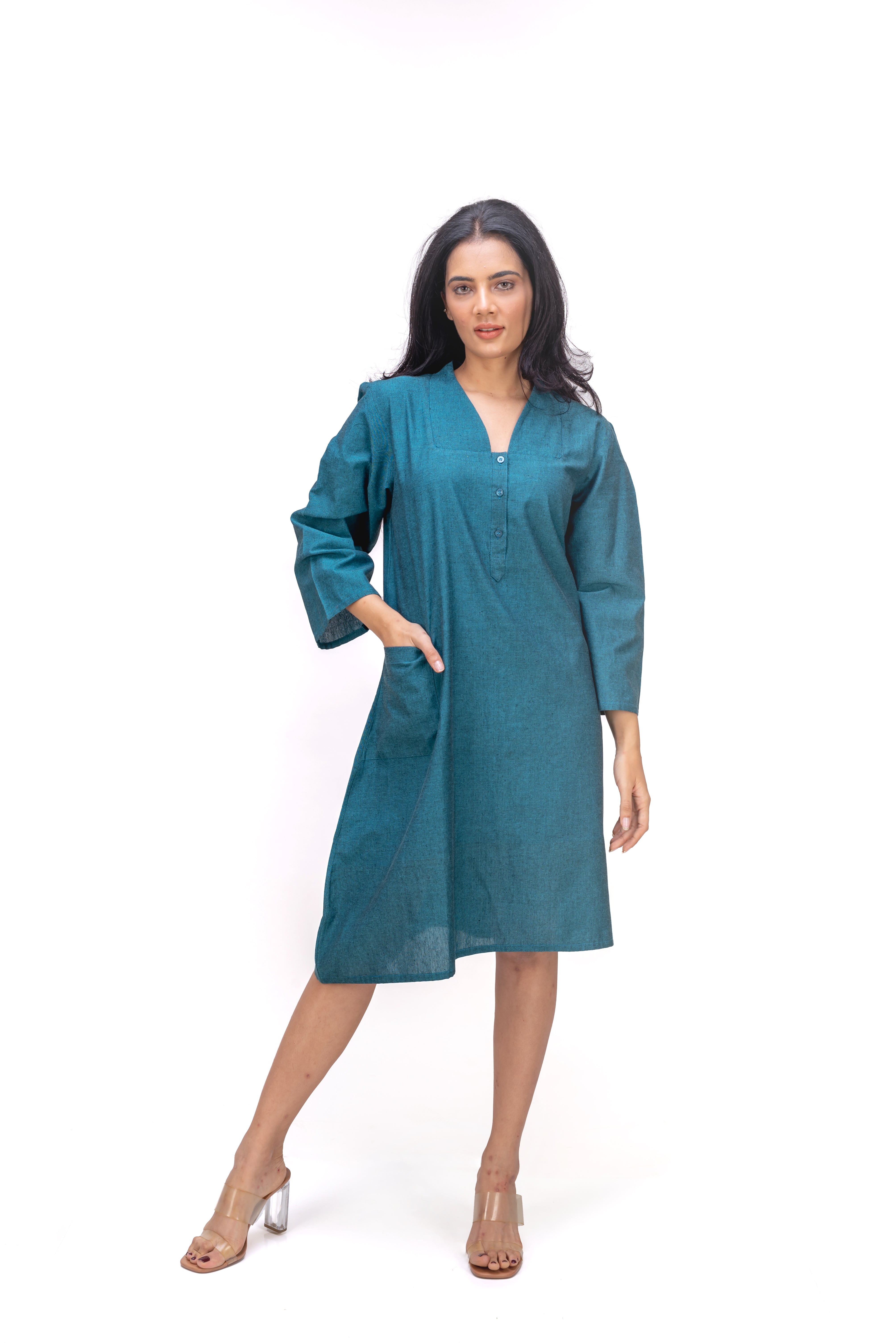 542-329 "Safari" Women's Dress White Lotus Fashions 542-329 "Safari" Women's Dress White Lotus Fashions