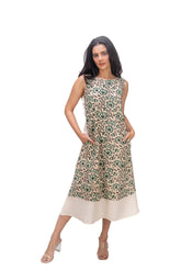 407 - 166 "Ethal" Whitelotus women's Layered Maxi Dress - White Lotus Distributors LLC