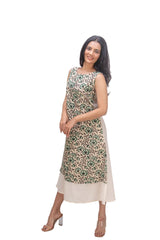 407 - 166 "Ethal" Whitelotus women's Layered Maxi Dress - White Lotus Distributors LLC