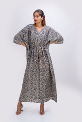 529-112 Whitelotus "Toni" kaftan maxi Women's Dress