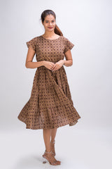 527-102 WhiteLotus "River" Women's Dress