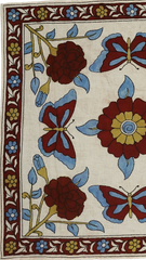 Crim. Butterfly Garden - Limited Hand Painted Cotton Bandana