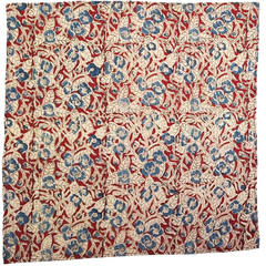 Terracotta Petal - Kalamkari Cotton Bandana (KK1540)