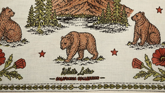California Bears - Hand Painted Cotton Bandana (HP0042)