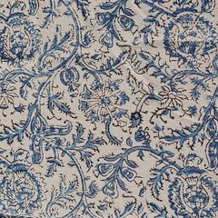 Blue Dandelions - XL Cotton Wrap