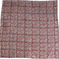 Chatusra Paisley - Kalamkari Cotton XL Wrap