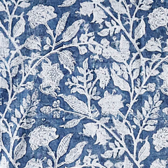 Midnight Bloom - Cotton XL Wrap