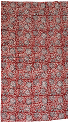 Crimson Blossom - XL Cotton Wrap