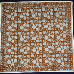 XL1022 — Cotton XL Wrap (44" × 44") - Hand Block Printed