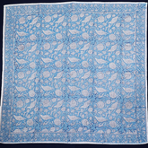 XL1023 — Cotton XL Wrap (44" × 44") - Hand Block Printed