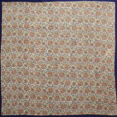 XL1027 — XL Cotton Wrap (44" × 44") - Hand Block printed