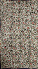 Blossom Breeze - XL Cotton Wrap - Hand Block Printed