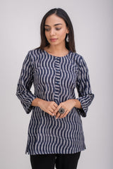 502-301 Gale Ikat Tunic