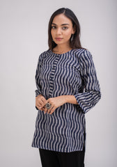 502-301 Gale Ikat Tunic