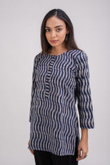 502-301 Gale Ikat Tunic