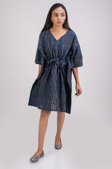 510-109 Whitelotus "Sony" kaftan knee length Women's Dress